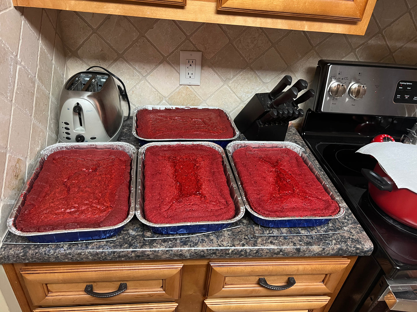 T-Toni's Red Velvet Cake
