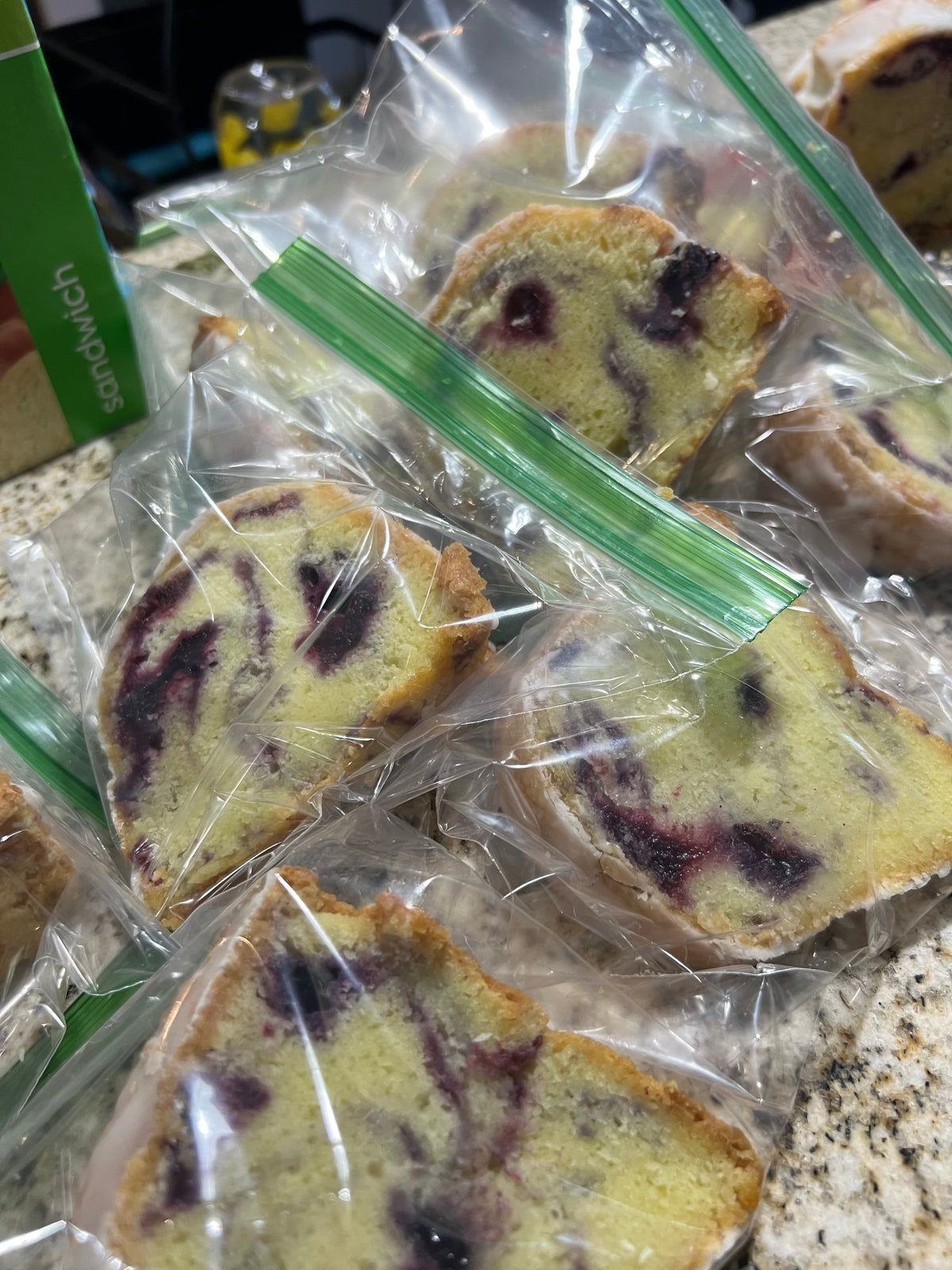 Lemon Blueberry Pound Cake 🫐🍋